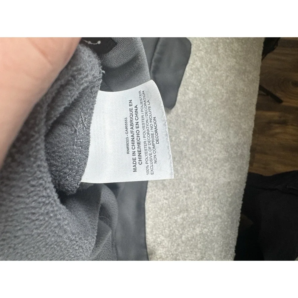 Jordan Therma-Fit Hoodie Men‎ Gray On Gray L/S Pullover Athletic Size XL Jumpman